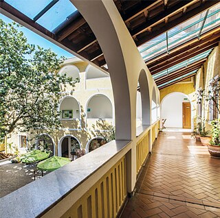Terrassenrundgang im Institut in S�o Paulo